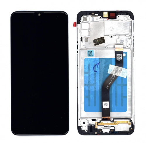 Модуль (матрица + тачскрин) для Samsung Galaxy A20S SM-A207F черный с рамкой Модуль (матрица + тачскрин) для Samsung Galaxy A20S SM-A207F черный с рамкой