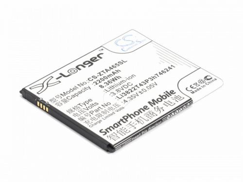 Cameron Sino Аккумулятор для ZTE Blade A465, L4 Pro (Li3822T43P4H746241)