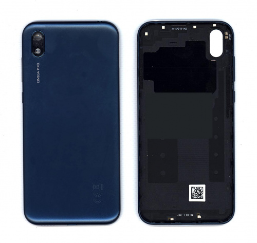 Задняя крышка для Huawei Y6 2019 синяя Задняя крышка для Huawei Y6 2019 синяя