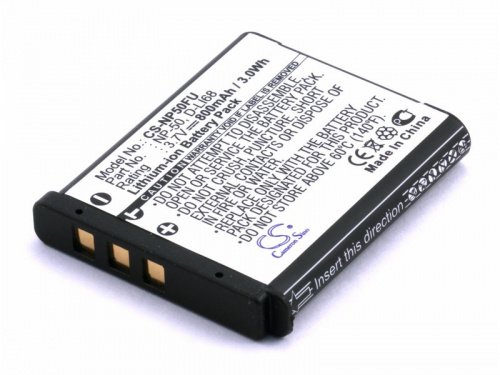 Cameron Sino Аккумулятор для фотоаппарата D-Li68, KLIC-7004, NP-50 (800mAh)