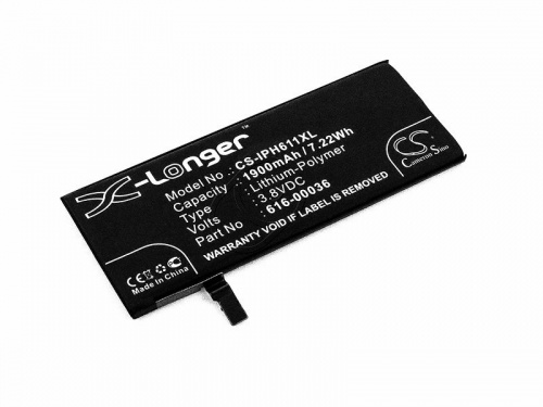 Cameron Sino Аккумулятор для телефона Apple iPhone 6S (616-00036) 1900mAh