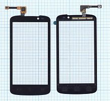 Сенсорное стекло (тачскрин) для LG Optimus True HD LTE P936 черное