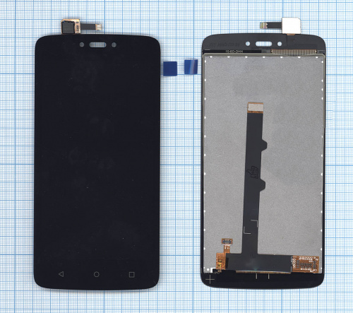 Модуль (матрица + тачскрин) для Motorola Moto C черный Модуль (матрица + тачскрин) для Motorola Moto C черный