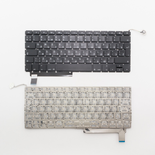 Клавиатура для ноутбука Apple Macbook 15" A1286 (Mid 2009 - Mid 2012) Г-образный Enter