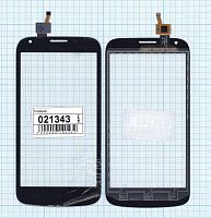 Сенсорное стекло (тачскрин) для Huawei Ascend Y600 черное