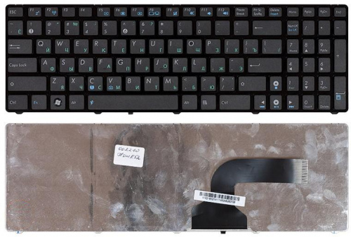 Клавиатура для ноутбука Asus K52 K53 G73 A52 G60 черная с рамкой Клавиатура для ноутбука Asus K52 K53 G73 A52 G60 черная с рамкой