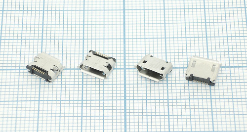 Разъем Micro USB для планшета тип USB 14 (RS-MI023) Разъем Micro USB для планшета тип USB 14 (RS-MI023)