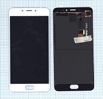 Модуль (матрица + тачскрин) для Meizu M3e белый