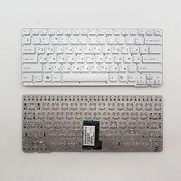 Клавиатура для ноутбука Sony Vaio VPC-CA серебристая без рамки