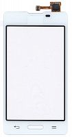 Сенсорное стекло (тачскрин) для LG Optimus L5 II E450 E460 белое