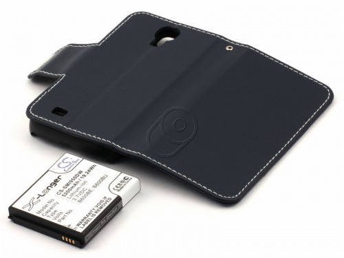 Cameron Sino Усиленный аккумулятор для Samsung GT-i9500 Galaxy S4 (синий)