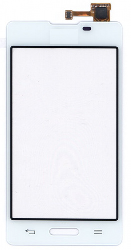 Сенсорное стекло (тачскрин) для LG Optimus L5 II E450 E460 белое Сенсорное стекло (тачскрин) для LG Optimus L5 II E450 E460 белое