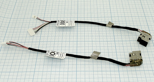 Разъем для ноутбука HP Paviloin DV7-2000 DV7-3000 6pin+2pin с кабелем Разъем для ноутбука HP Paviloin DV7-2000 DV7-3000 6pin+2pin с кабелем