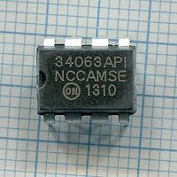 MC34063AP1G, DIP-8