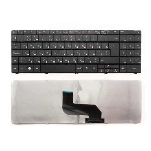 Клавиатура для ноутбука Packard Bell Easynote LJ65 черная, версия 1
