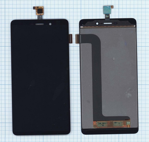 Модуль (матрица + тачскрин) для Micromax Canvas Mega E353 черный Модуль (матрица + тачскрин) для Micromax Canvas Mega E353 черный