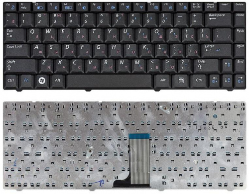 Клавиатура для ноутбука Samsung R517 R518 R519 черная BA59-02581C Клавиатура для ноутбука Samsung R517 R518 R519 черная BA59-02581C