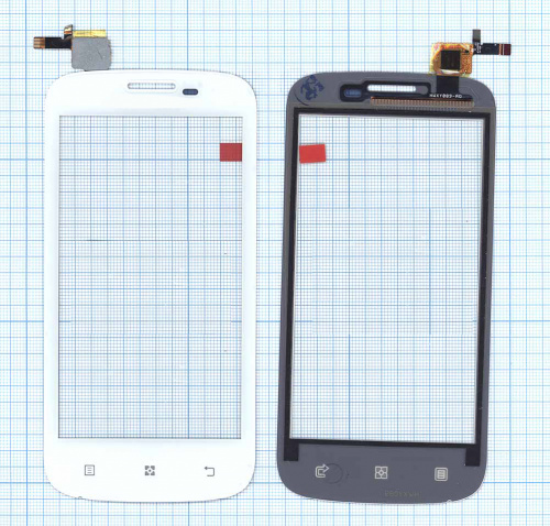 Сенсорное стекло (тачскрин) для Lenovo A760 белое Сенсорное стекло (тачскрин) для Lenovo A760 белое