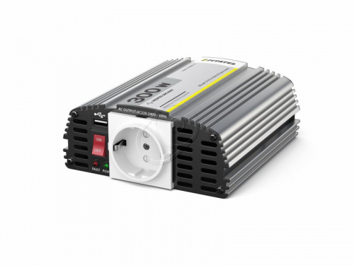 Pitatel Инвертор KV-M300U.12, 12В/220В, модифицированный синус, 300W Pitatel Инвертор KV-M300U.12, 12В/220В, модифицированный синус, 300W