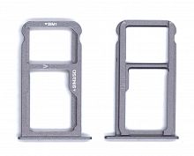 Лоток для SIM-карты Huawei P9 Plus серый