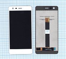 Модуль (матрица + тачскрин) для Nokia 2 белый