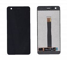 Модуль (матрица + тачскрин) для Nokia 2 черный