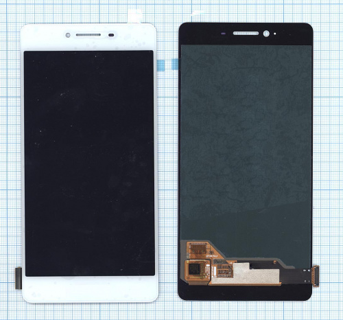 Модуль (матрица + тачскрин) для Oppo R7s белый
