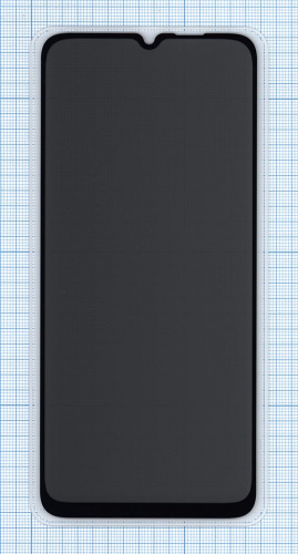 Защитное стекло Privacy "Анти-шпион" для Xiaomi Redmi 10X 5G
