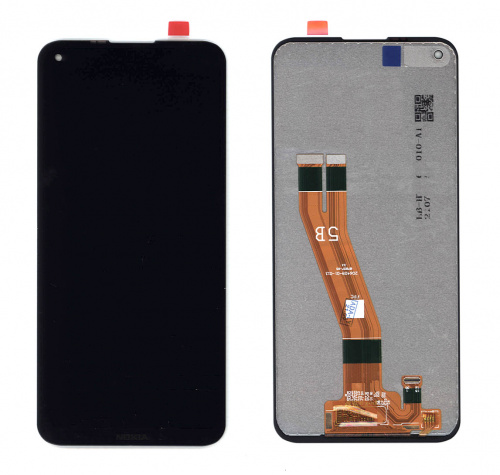 Модуль (матрица + тачскрин) для Nokia 3.4 черный Модуль (матрица + тачскрин) для Nokia 3.4 черный