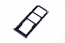 Лоток для SIM-карты Samsung Galaxy A7 (A750F) черный