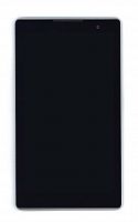 Модуль (матрица + тачскрин) для Asus ZenPad C 7.0 Z170C черный с серебристой рамкой
