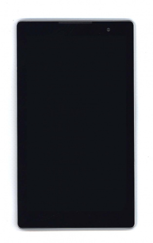 Модуль (матрица + тачскрин) для Asus ZenPad C 7.0 Z170C черный с серебристой рамкой