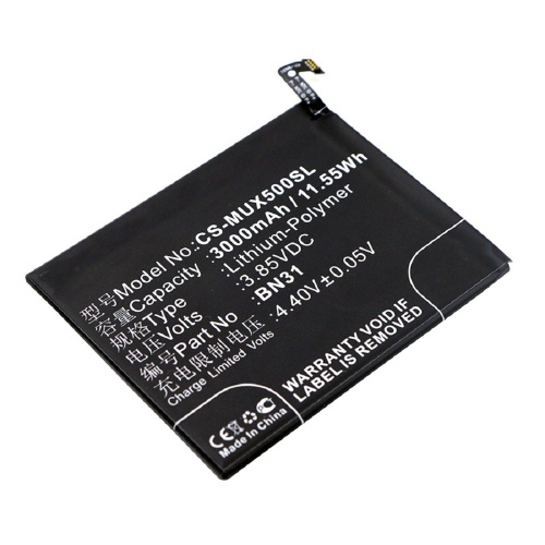 Аккумулятор CS-MUX500SL BN31 для Xiaomi 5X, MDE6  3.85V / 3000mAh / 11.55Wh