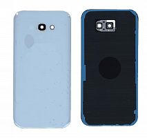 Задняя крышка для Samsung A720 Galaxy A7 (2017) синяя