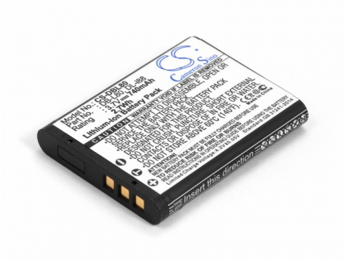 Cameron Sino Аккумулятор для камеры D-Li88, DB-L80, VW-VBX070 (740mAh)