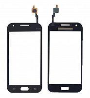 Сенсорное стекло (тачскрин) для Samsung Galaxy J1 Ace SM-J110H черное