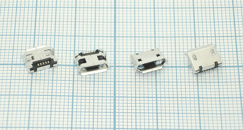 Разъем Micro USB для планшета тип USB 24 (RS-MI026) Разъем Micro USB для планшета тип USB 24 (RS-MI026)