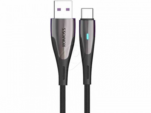 Romoss Кабель Romoss USB - Type-C (Quick Charge 3.0) 100 см, черный