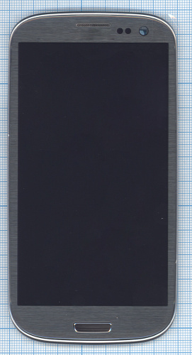 Модуль (матрица + тачскрин) для Samsung Galaxy S3 GT-I9300 Titan Gray серый с рамкой Модуль (матрица + тачскрин) для Samsung Galaxy S3 GT-I9300 Titan Gray серый с рамкой