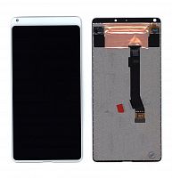Модуль (матрица + тачскрин) для Xiaomi Mi Mix 2 белый