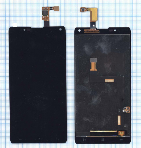 Модуль (матрица + тачскрин) для Prestigio MultiPhone PAP7505 DUO черный Модуль (матрица + тачскрин) для Prestigio MultiPhone PAP7505 DUO черный