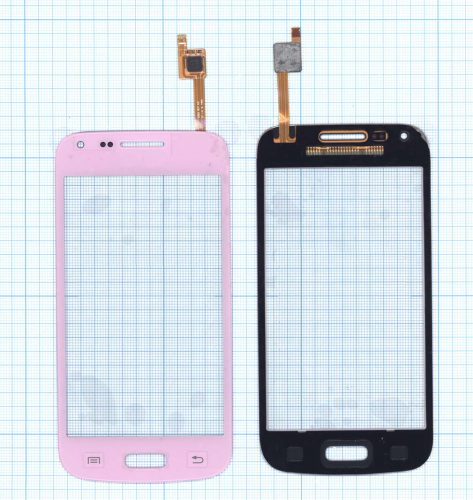 Сенсорное стекло (тачскрин) для Samsung Galaxy Core Plus SM-G350 розовое Сенсорное стекло (тачскрин) для Samsung Galaxy Core Plus SM-G350 розовое