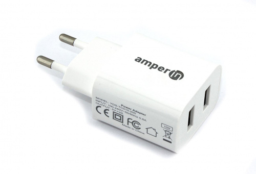 Блок питания (сетевой адаптер) 5V/2A 2USB (YDS-TC010-200)