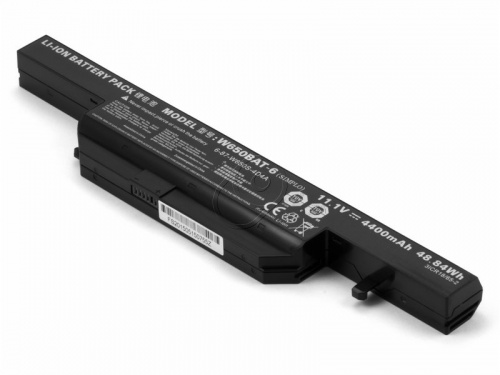 Sino Power Аккумулятор для ноутбука Clevo, DNS 6-87-W650S-4D4A1, W650BAT-6