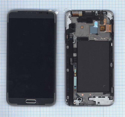 Модуль (матрица + тачскрин) для Samsung Galaxy Note 3 Neo Duos SM-N7502 черный с рамкой Модуль (матрица + тачскрин) для Samsung Galaxy Note 3 Neo Duos SM-N7502 черный с рамкой