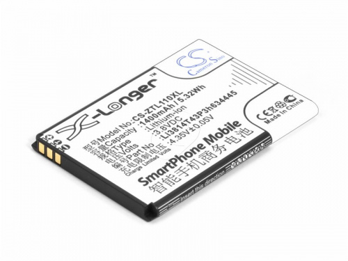 Cameron Sino Аккумулятор для ZTE Blade L110 (Li3814T43P3h634445) 1400mAh