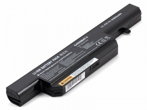 Sino Power Аккумулятор для Clevo 6-87-C480S-4P4, C4500BAT-6 (4400mAh)