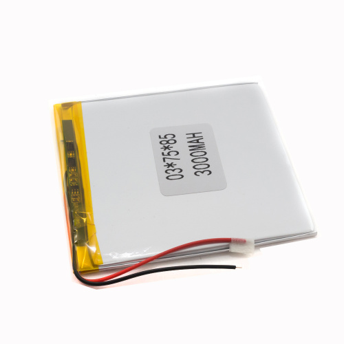 Аккумулятор 3.7v 3000mAh (75x85x2.5мм)
