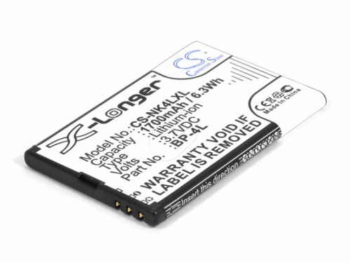 Cameron Sino Аккумулятор для телефона Nokia BP-4L, BP-4LV, EB-4L (1700mAh)