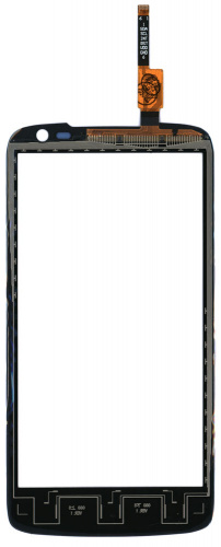 Сенсорное стекло (тачскрин) для Lenovo S820 черное Сенсорное стекло (тачскрин) для Lenovo S820 черное